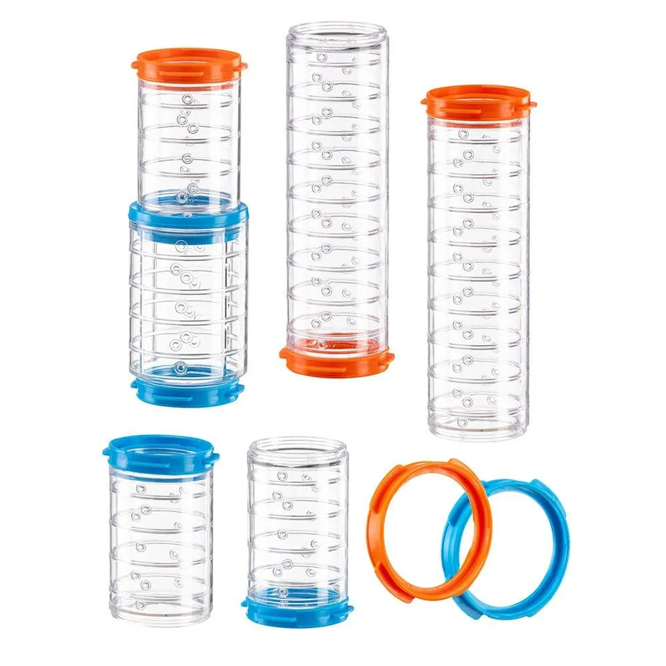 ferplast-kit-tube-tunnel-hamster-r-hrenset-7-teilig-transparente-kunststoff-tunn image 1