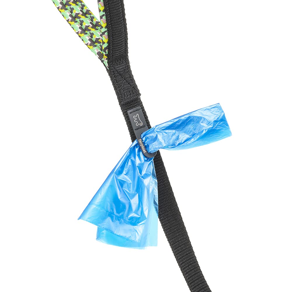 ferplast-daytona-fantasy-hundeleine-120-cm-nylonleine-kleine-hunde-schwarz-gemus image 2