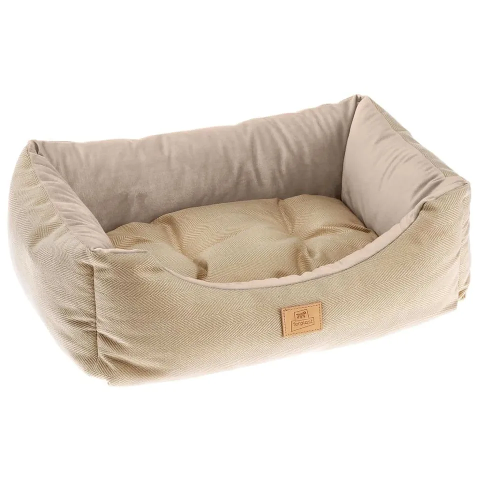 ferplast-chester-80-hunde-und-katzen-sofa-beige-78-x-56-x-h-22-cm image 1