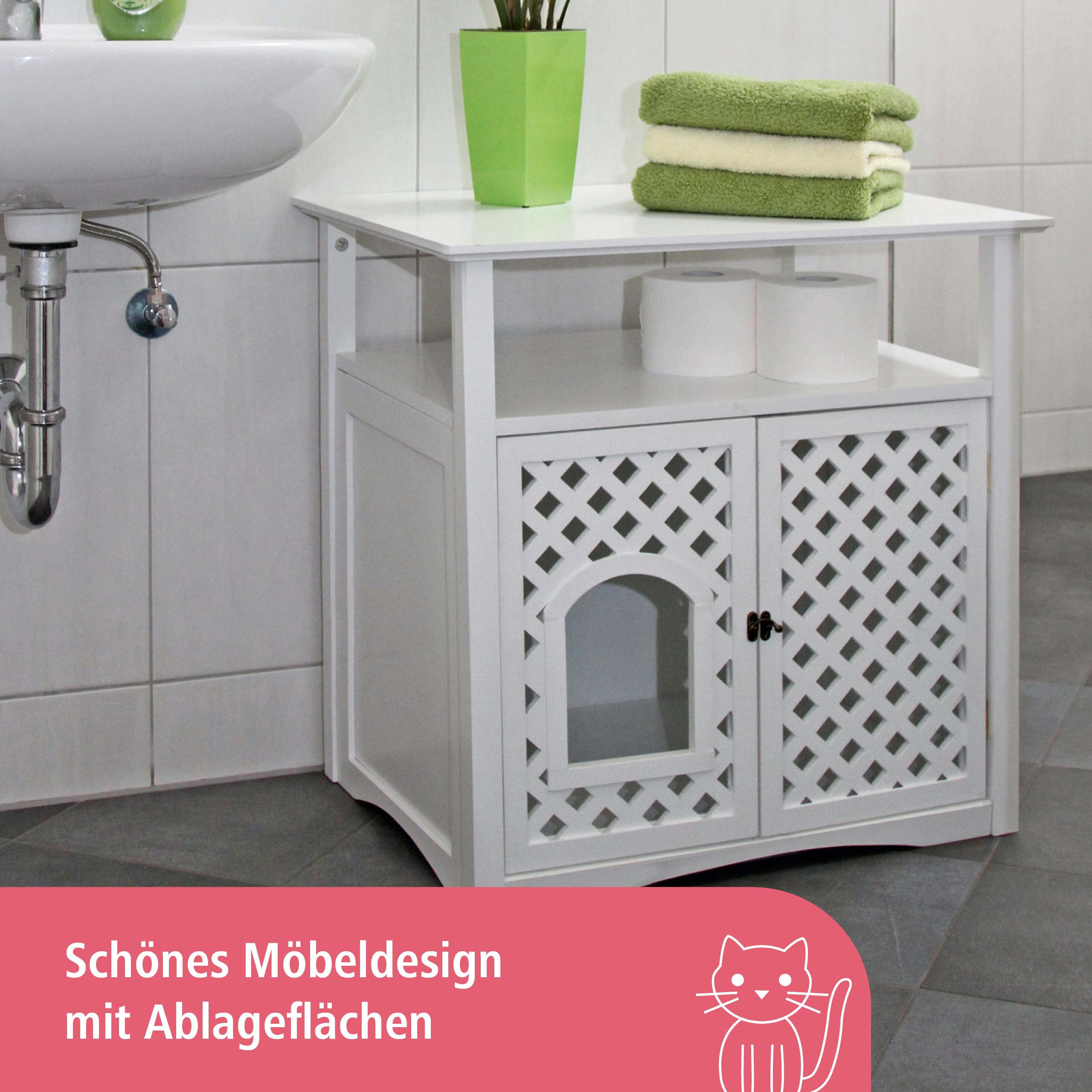 kerbl-pet-katzenschrank-helena-wei-64-x-46-x-65-cm-toilettenhaus image 2
