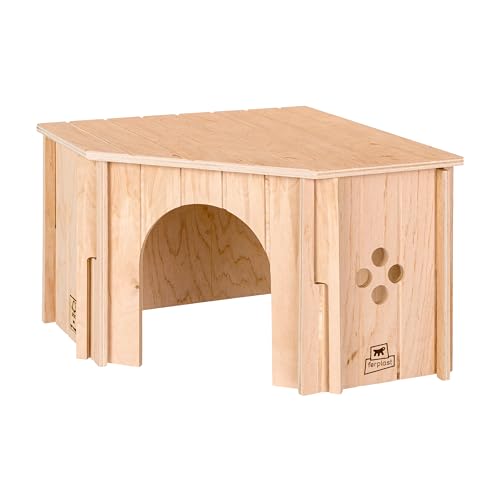 ferplast-sin-corner-eckhaus-m-f-r-kaninchen-meerschweinchen-hamster-aus-fsc-holz image 8