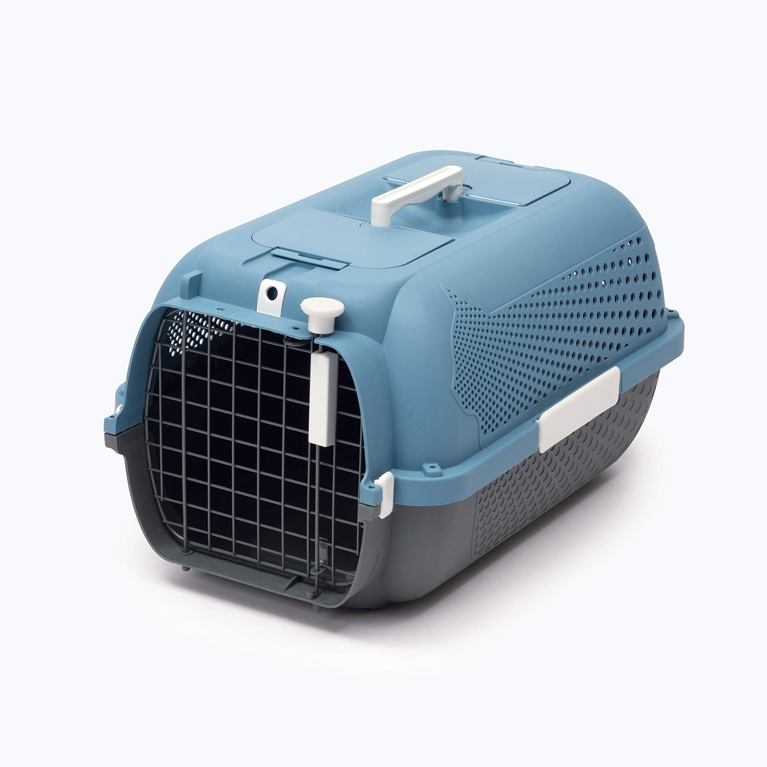 catit-transportbox-f-r-katzen-mittel-56-5-x-37-6-x-30-8-cm-blaugrau image 1