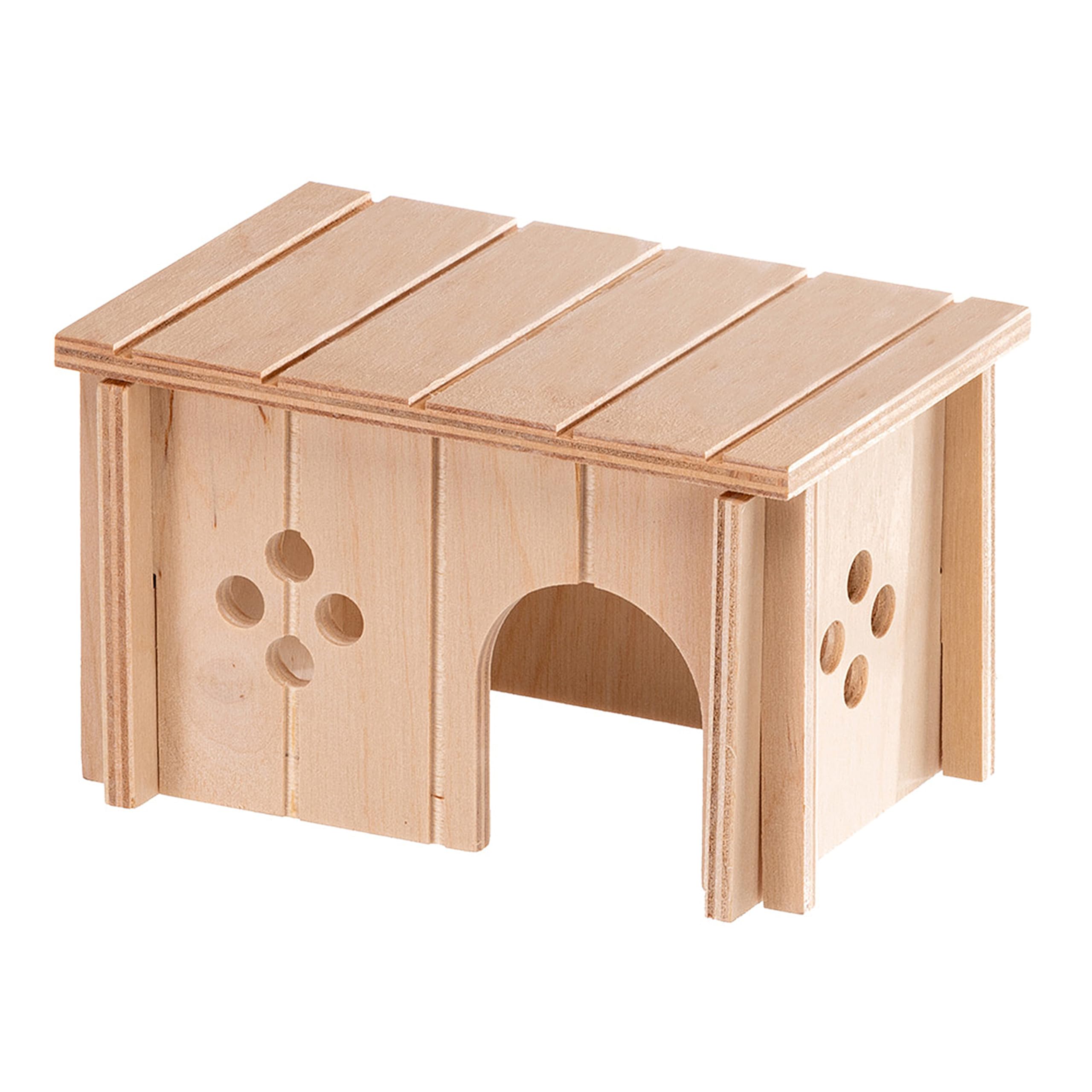 ferplast-kleintierhaus-sin-4642-gr-e-s-holzhaus-14-5-x-9-5-x-h-8-5-cm image 4