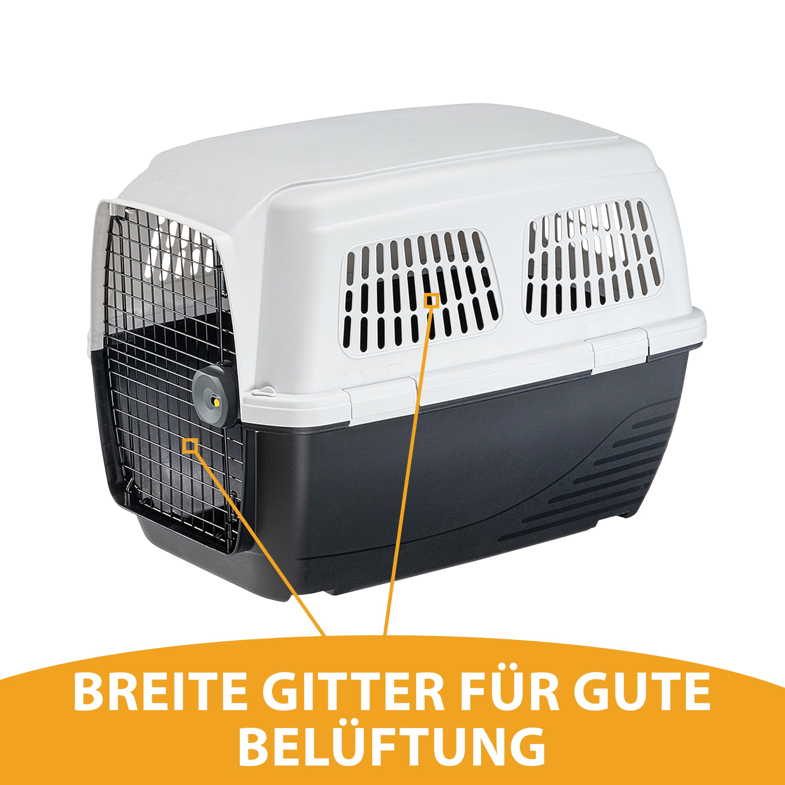 ferplast-clipper-5-hundetransportbox-iata-82-x-57-x-60-cm-bis-30-kg image 8