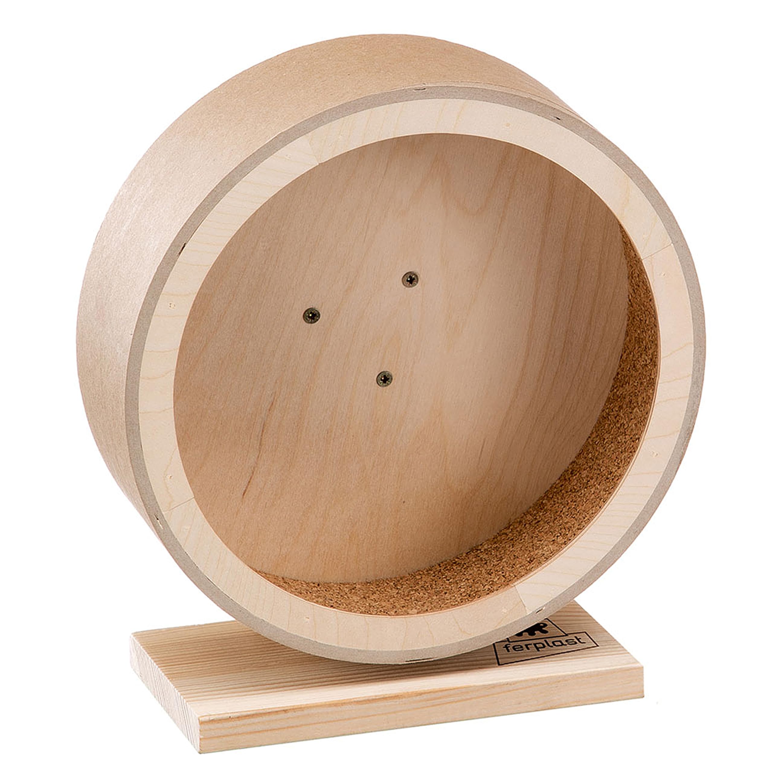 ferplast-holzlaufrad-hamsterrad-aus-holz-21-cm image 3