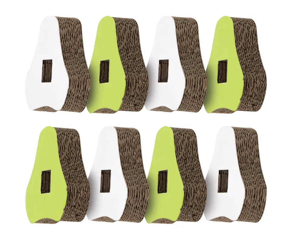 catit-senses-2-0-nachf-ll-kratzelemente-ersatzkratzfl-chen-aus-pappe-8-st-ck image 1