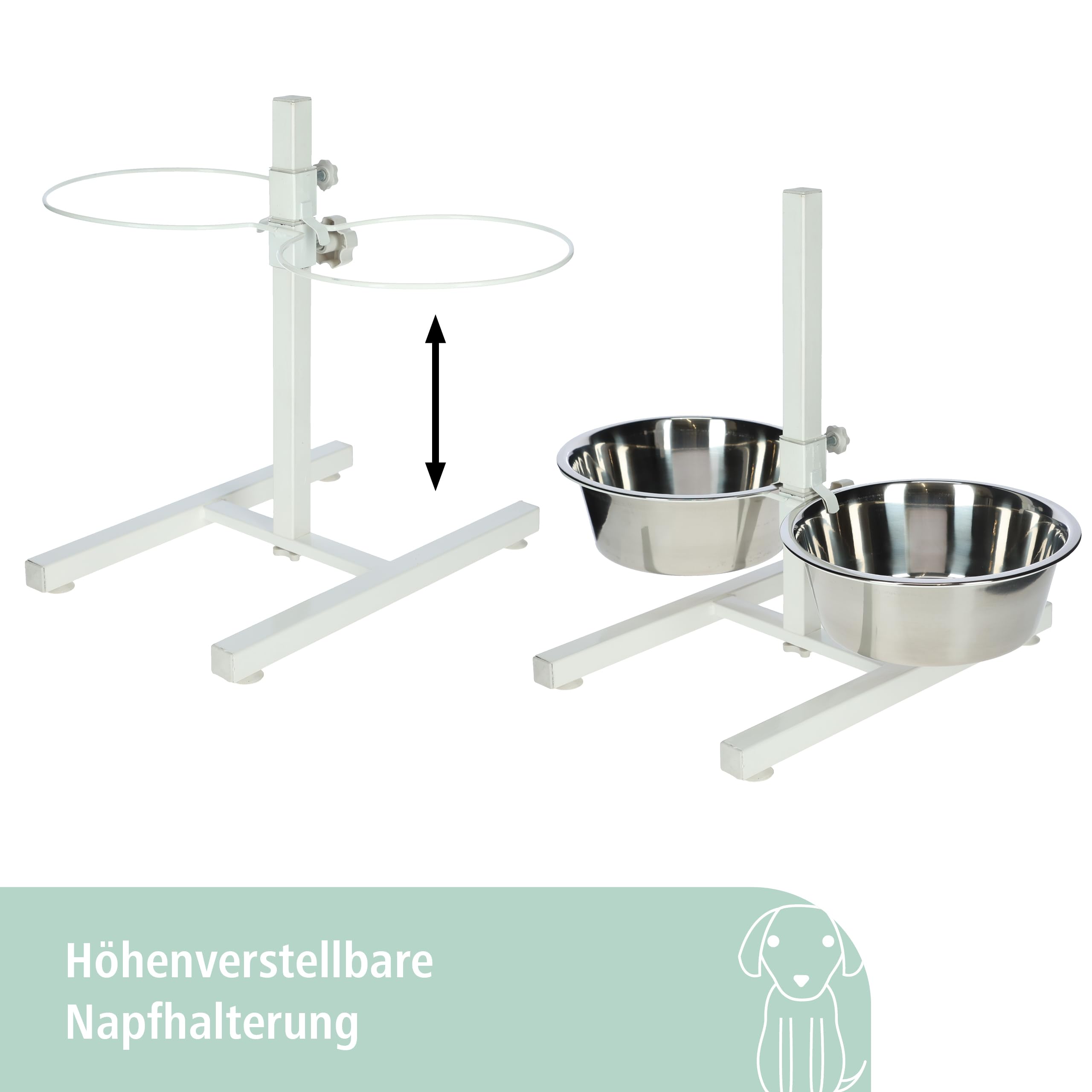 kerbl-pet-futterbar-h-henverstellbar-wei-54-x-27-x-43-cm-stahlgestell-mit-zwei-1 image 3