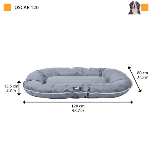 ferplast-oscar-hundematratze-hundekissen-120-x-80-x-13-5-cm-grau-wasserdicht-kra image 8