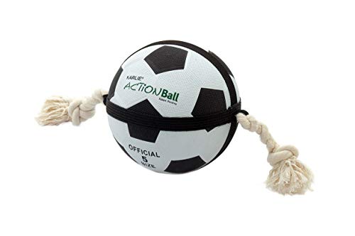 karlie-action-ball-fu-ball-und-basketball-f-r-hunde-19-cm-schwarz-wei image 3