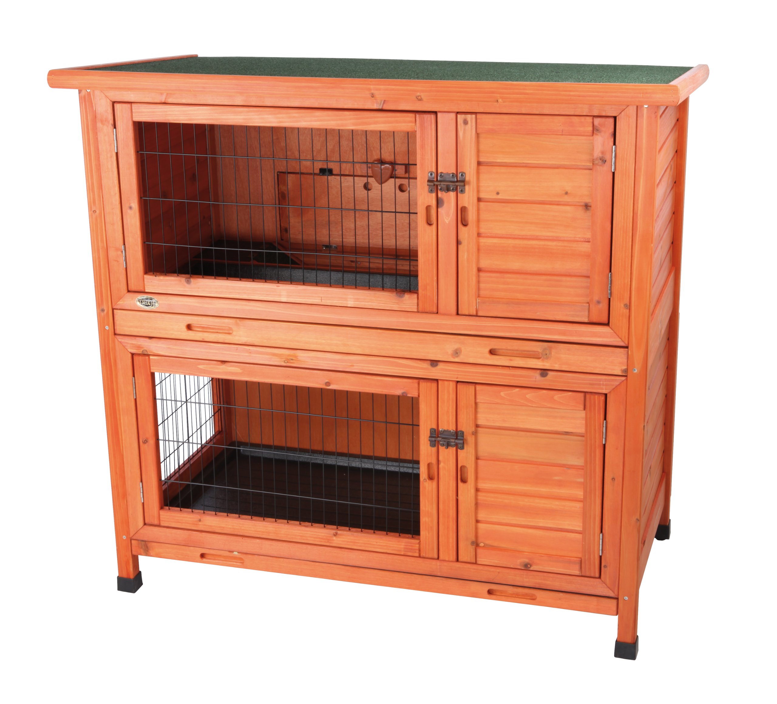trixie-natura-kleintierstall-2-etagen-116-x-111-x-65-cm-braun image 1