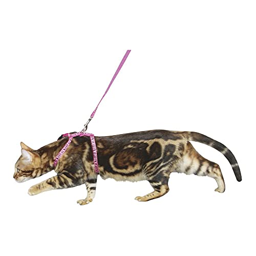kerbl-katzengeschirr-mit-leine-120-cm-x-10-mm-pink-zebra image 5