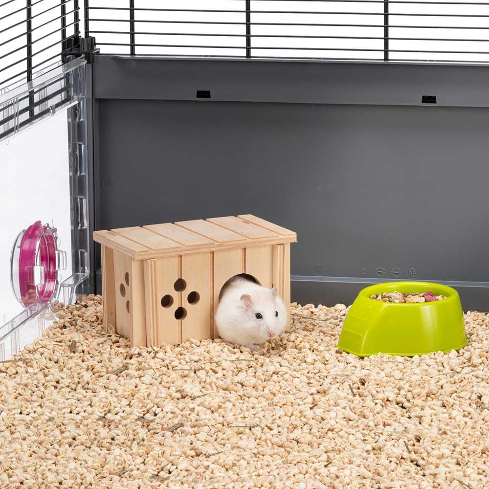 ferplast-sin-4641-kleintierhaus-xs-12-5-x-7-5-x-h-7-cm-holzhaus-f-r-hamster image 2