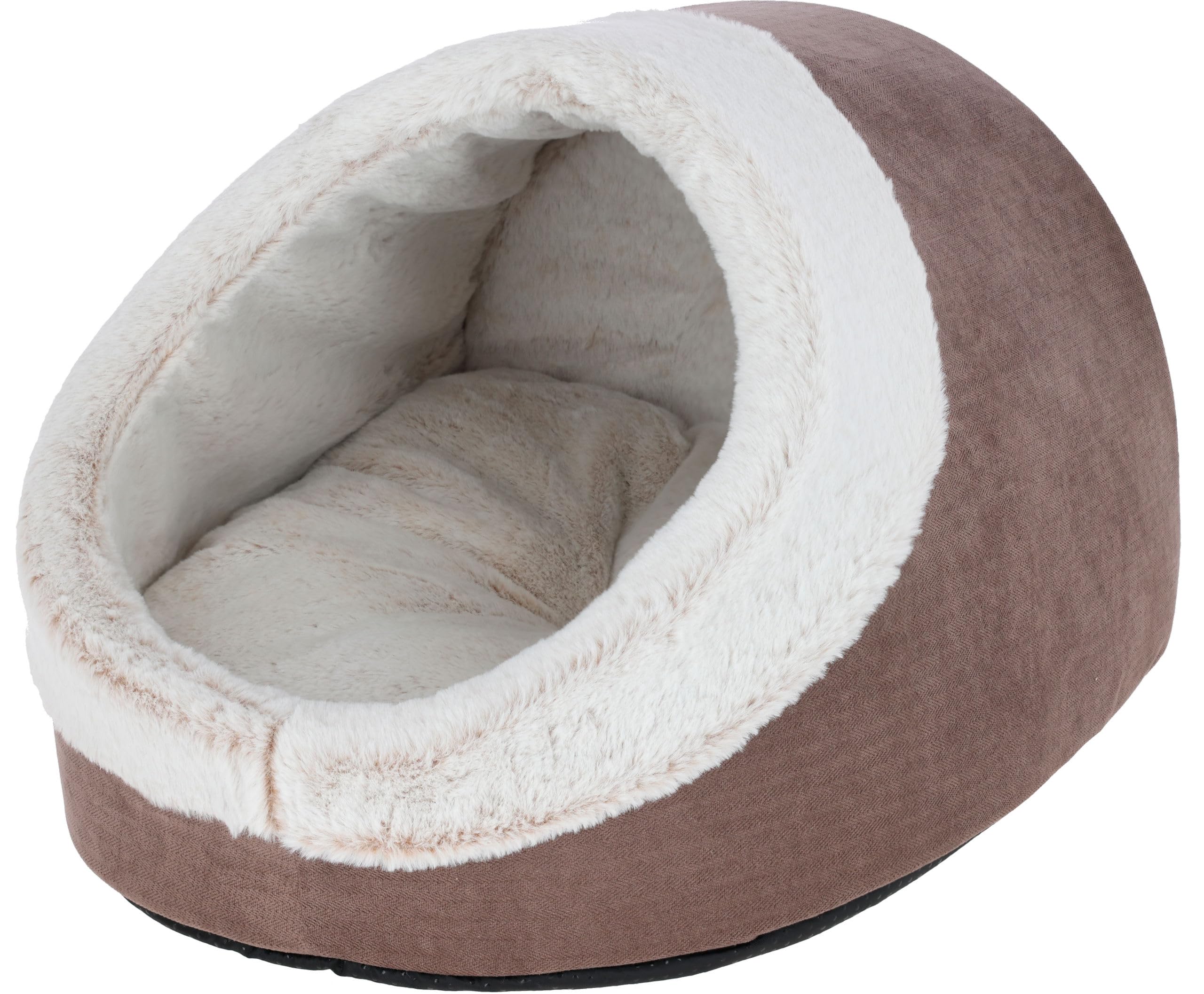 kerbl-pet-kuschelh-hle-jana-katzenh-hle-cappuccino-45-x-37-x-30-cm image 1