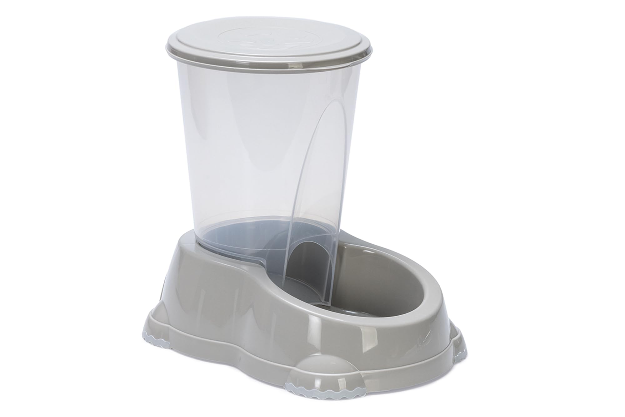 karlie-futterspender-storm-grau-1-5-l-mit-dreh-klick-system image 1