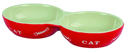 kerbl-pet-keramikdoppelnapf-cat-2-x-200-ml-fressnapf-und-wassernapf-farblich-sor image 5