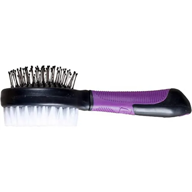 karlie-borsten-und-stiftb-rste-2-in-1-21x6x6-cm-lila-schwarz image 1
