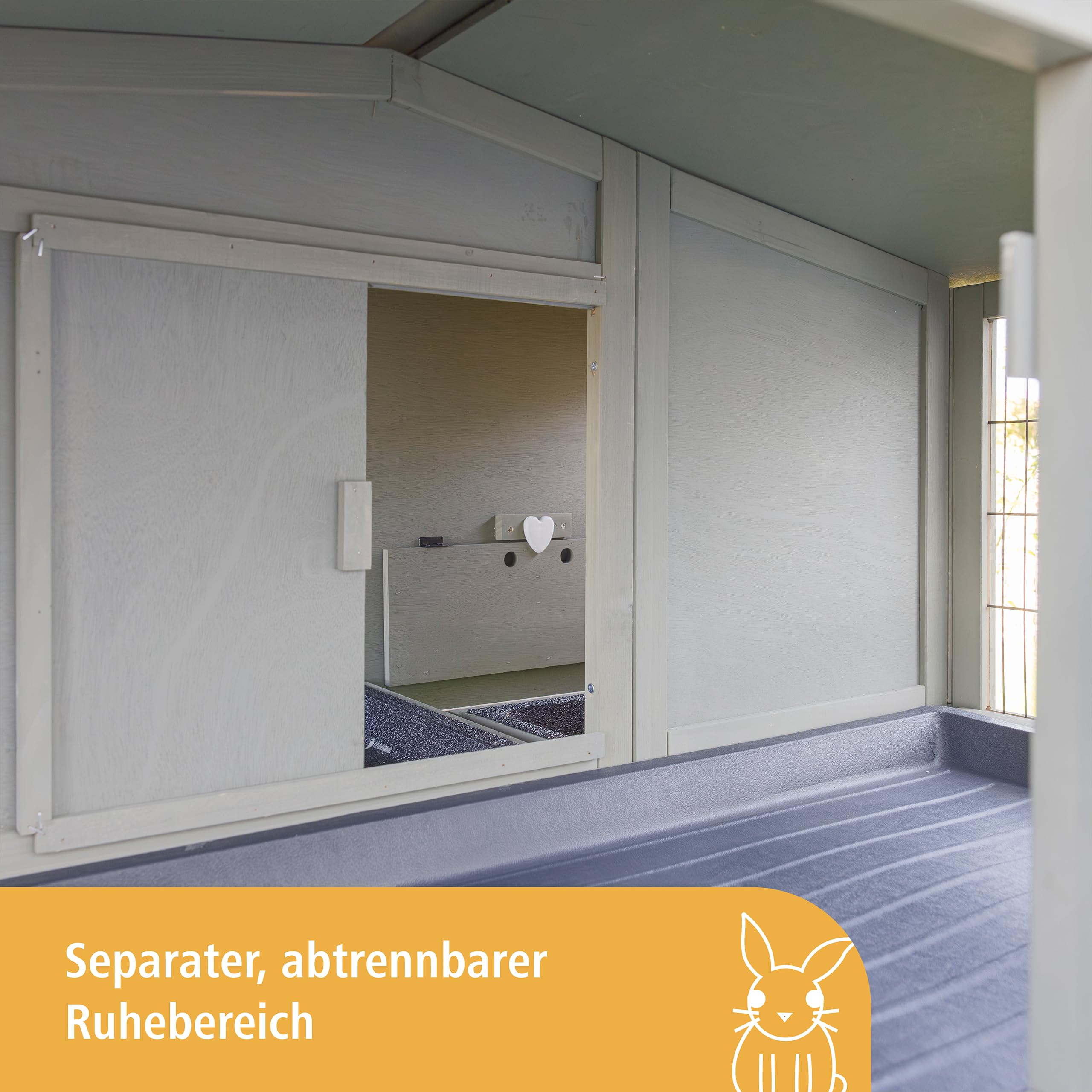 kerbl-pet-nagerstall-suite-134-x-115-x-111-cm-holz-kaninchenstall-hasenstall image 3