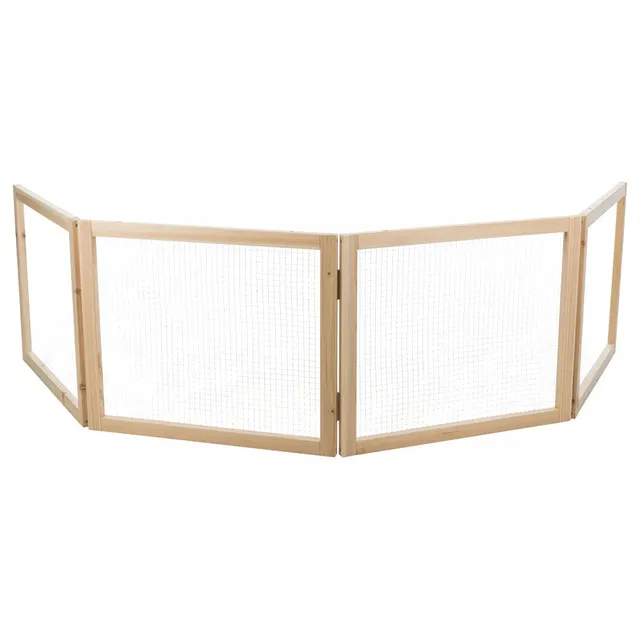 trixie-indoor-freilaufgehege-4-elemente-60-x-50-cm-holz-metall image 1