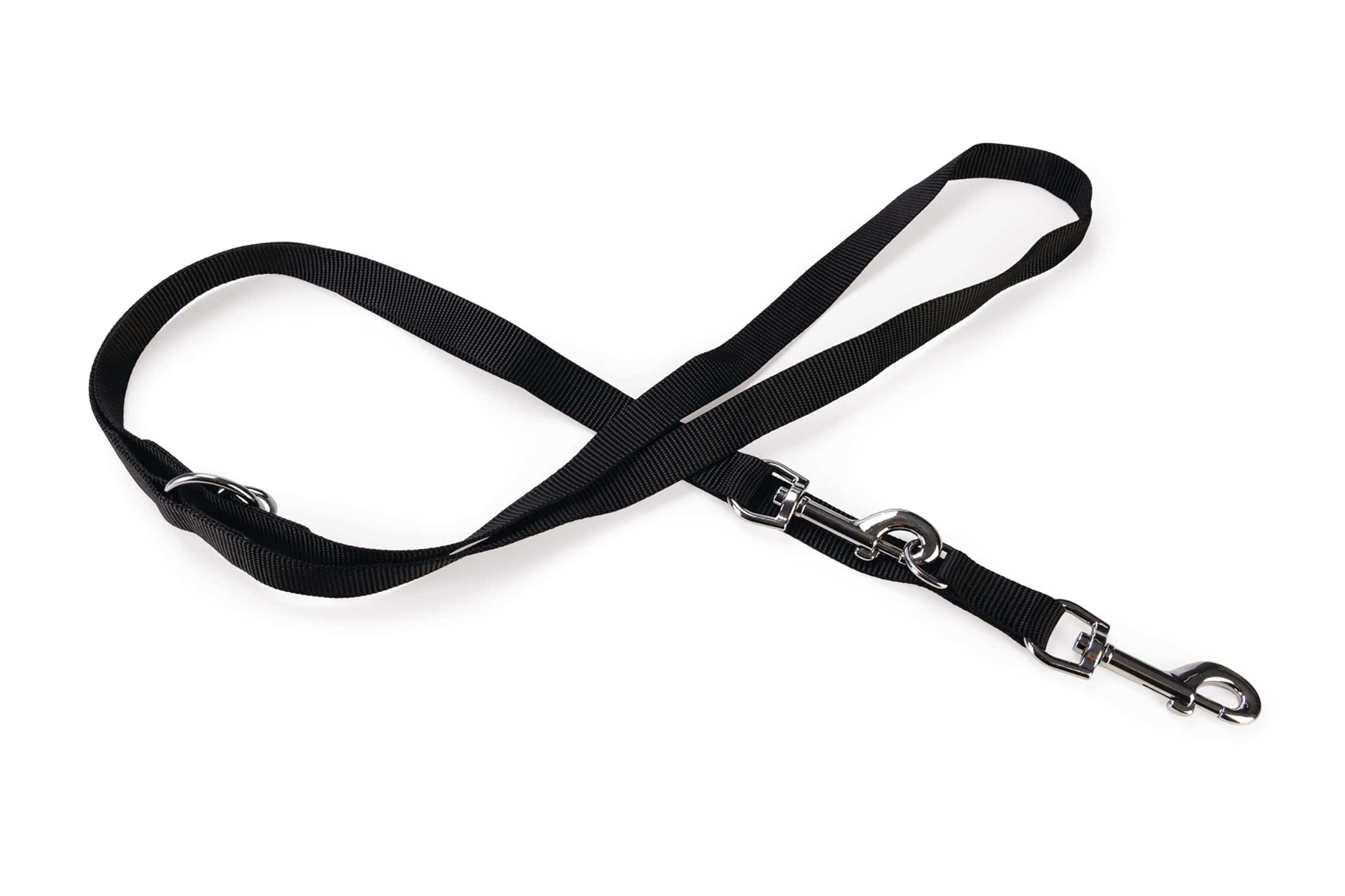 karlie-art-sportiv-basic-f-hrleine-nylon-schwarz-200-x-1-cm-3-fach-verstellbar image 6