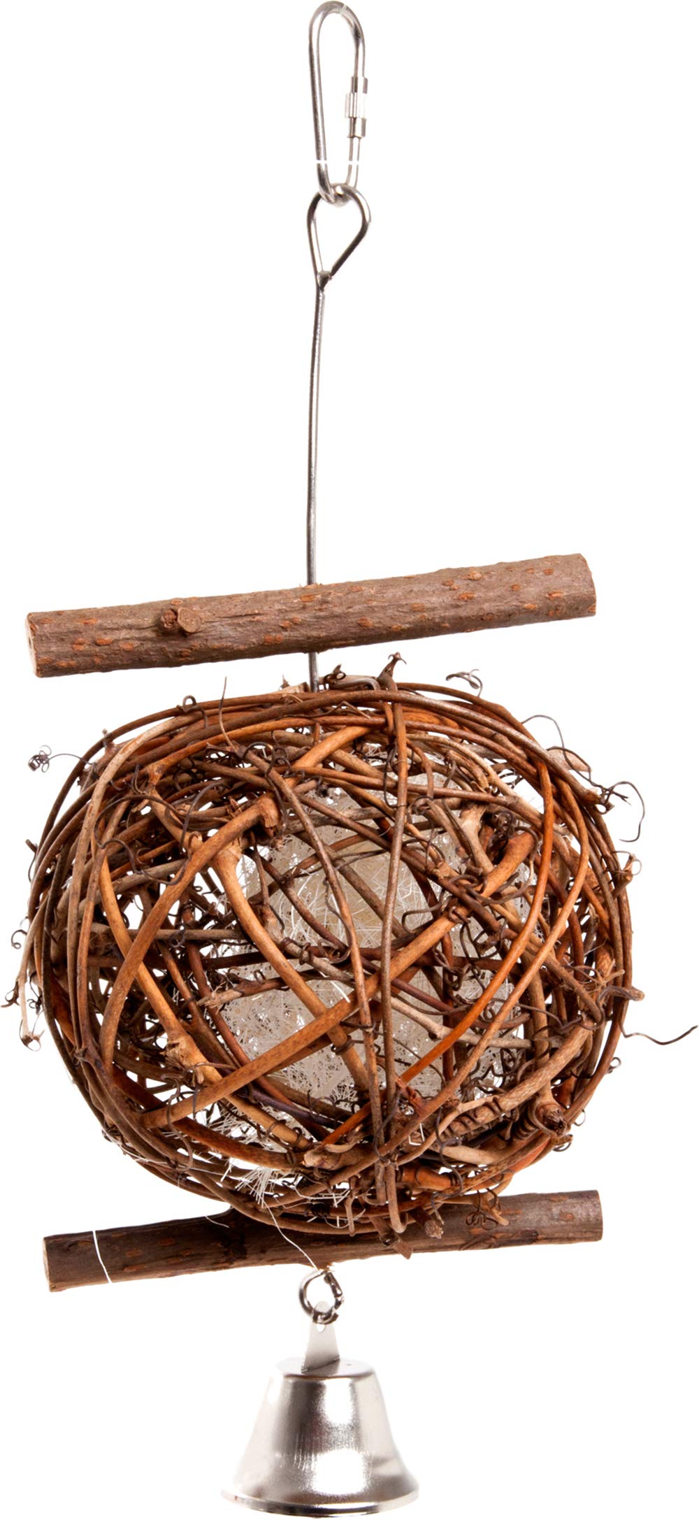 karlie-wooden-bird-ball-vogelspielzeug-50-mm-aus-holz-mit-glocke image 1