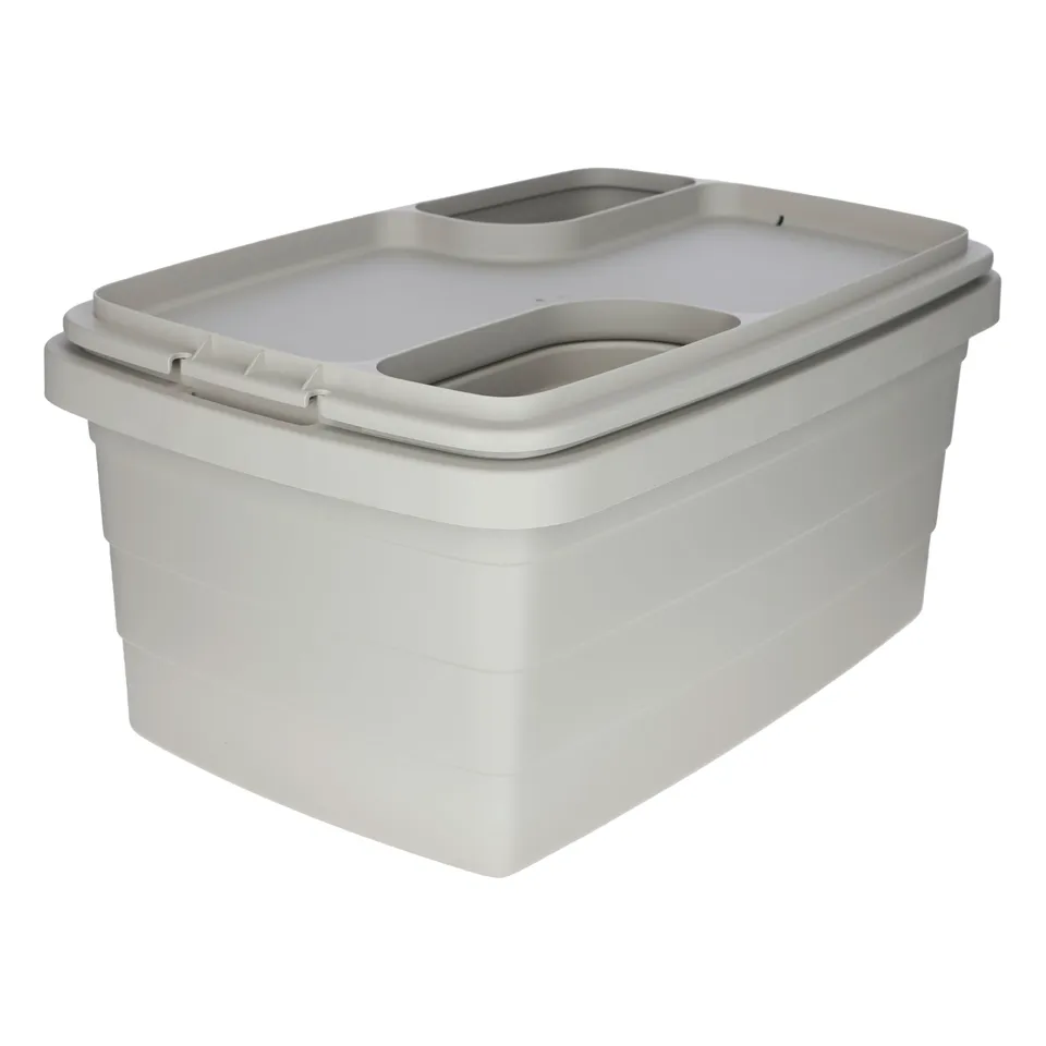 kerbl-pet-bunny-base-erdbau-58x38-5x28-5cm-kaninchenh-hle-aus-kunststoff-in-grau image 1