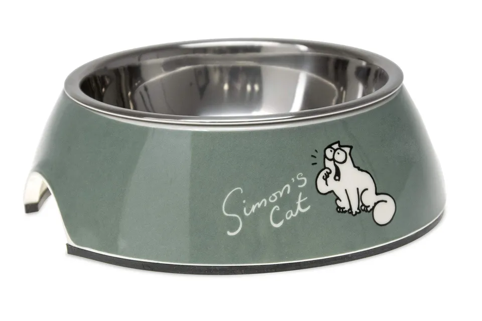 karlie-simon-s-cat-napf-kunststoff-gr-n-160-ml-14x14x4-5-cm image 1