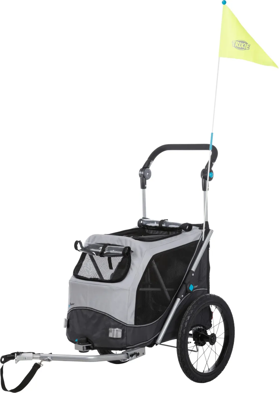 trixie-hunde-fahrradanh-nger-reflektierend-bis-22-kg-46x50x67-cm image 1