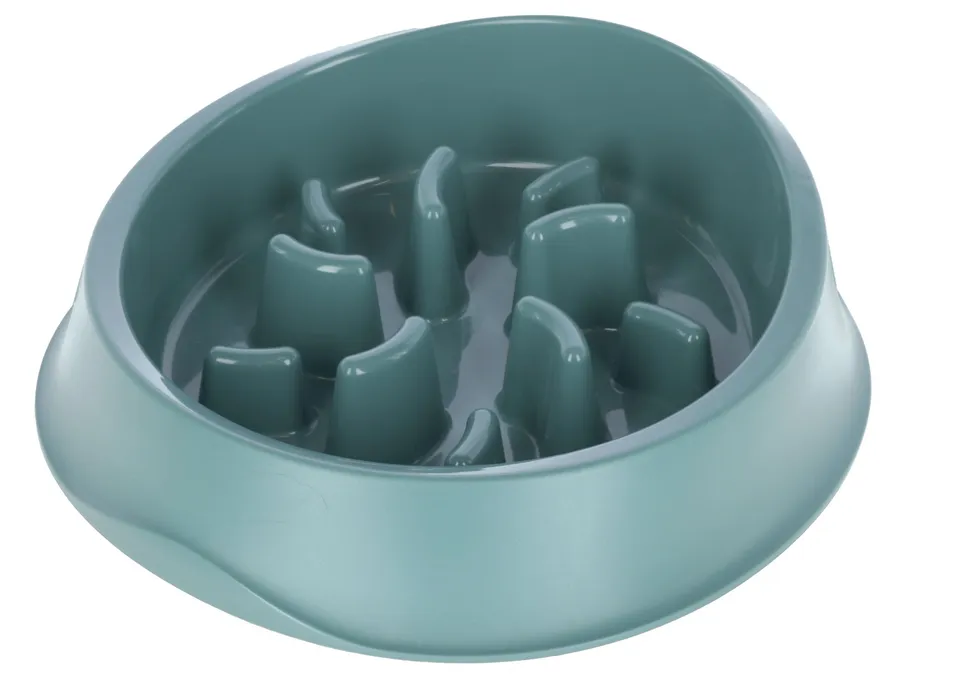 stefanplast-anti-schling-napf-0-5-l-20-5-cm-gr-n-bpa-frei image 1