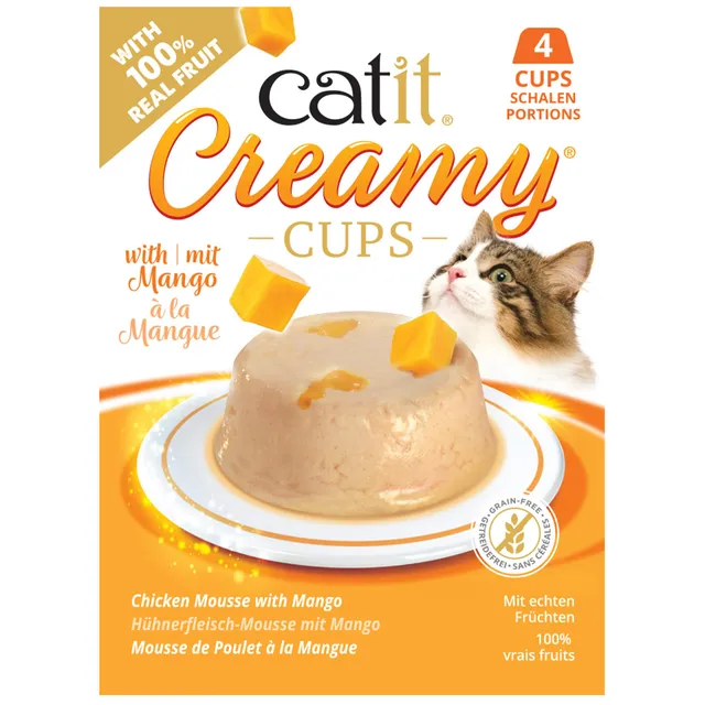 catit-creamy-cups-huhn-mit-mango-4-x-25-g-getreidefrei image 1