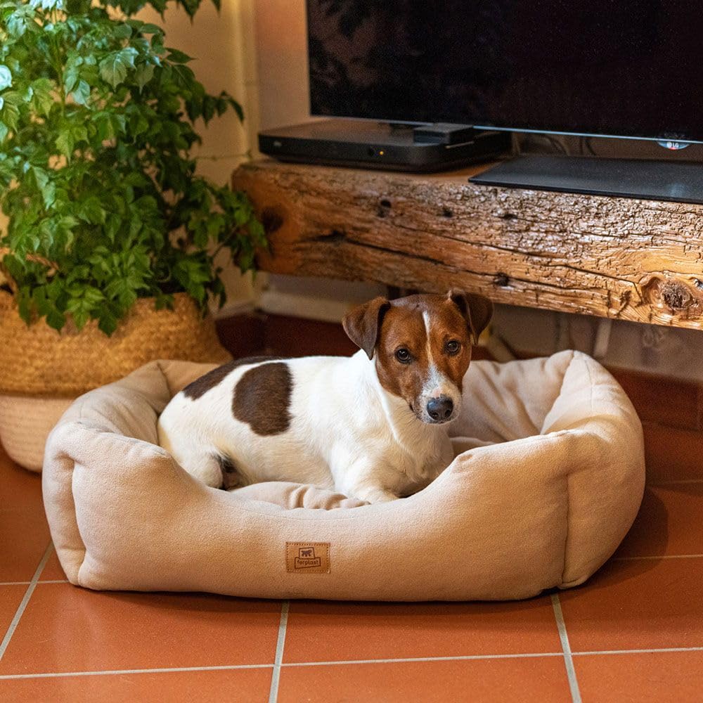 ferplast-coccolo-60-hundesofa-katzenbett-microfleece-66-x-50-x-h-20-cm-beige image 4