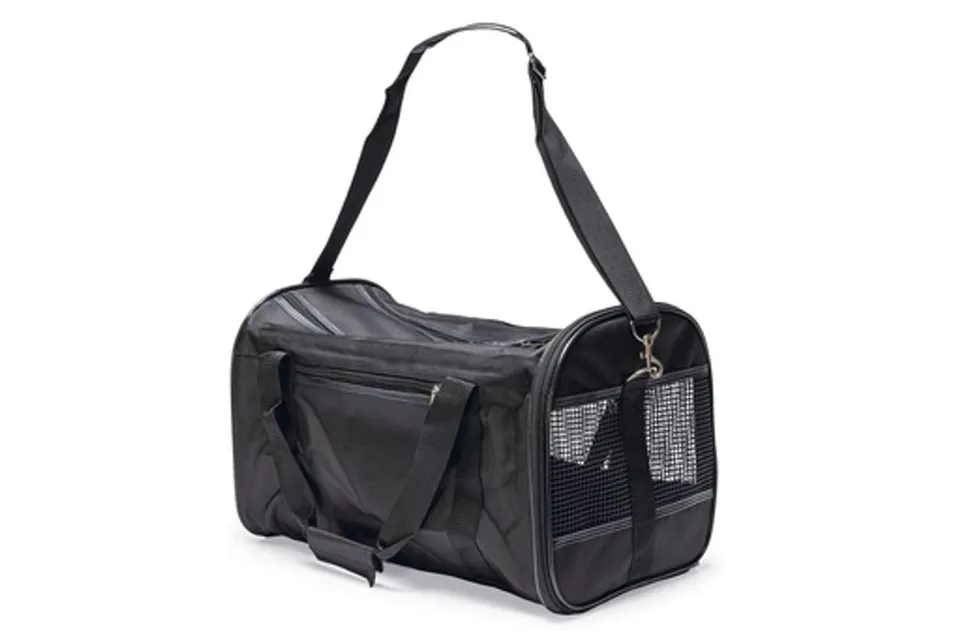 karlie-divina-tragetasche-f-r-kleine-hunde-und-katzen-50-x-28-x-h-30-cm-schwarz image 1