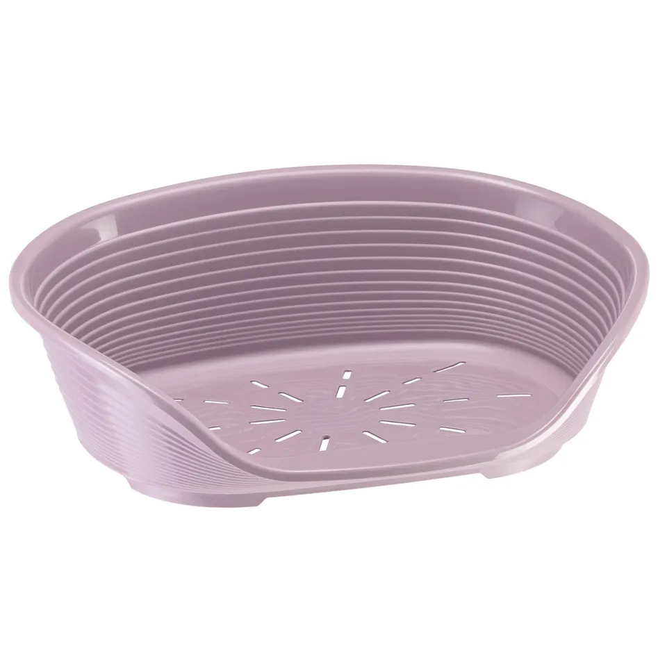 ferplast-siesta-deluxe-hundebett-katzenbett-54-x-35-x-h-21-5-cm-fuchsia-waschbar image 1