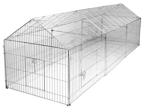 kerbl-pet-freilaufgehege-verzinkt-mit-sonnenschutz-220x103x103-cm image 8