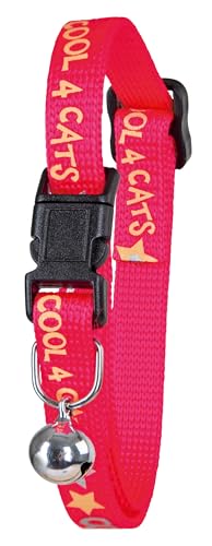 kerbl-pet-katzenhalsband-coolcats-pink-mit-gl-ckchen image 3
