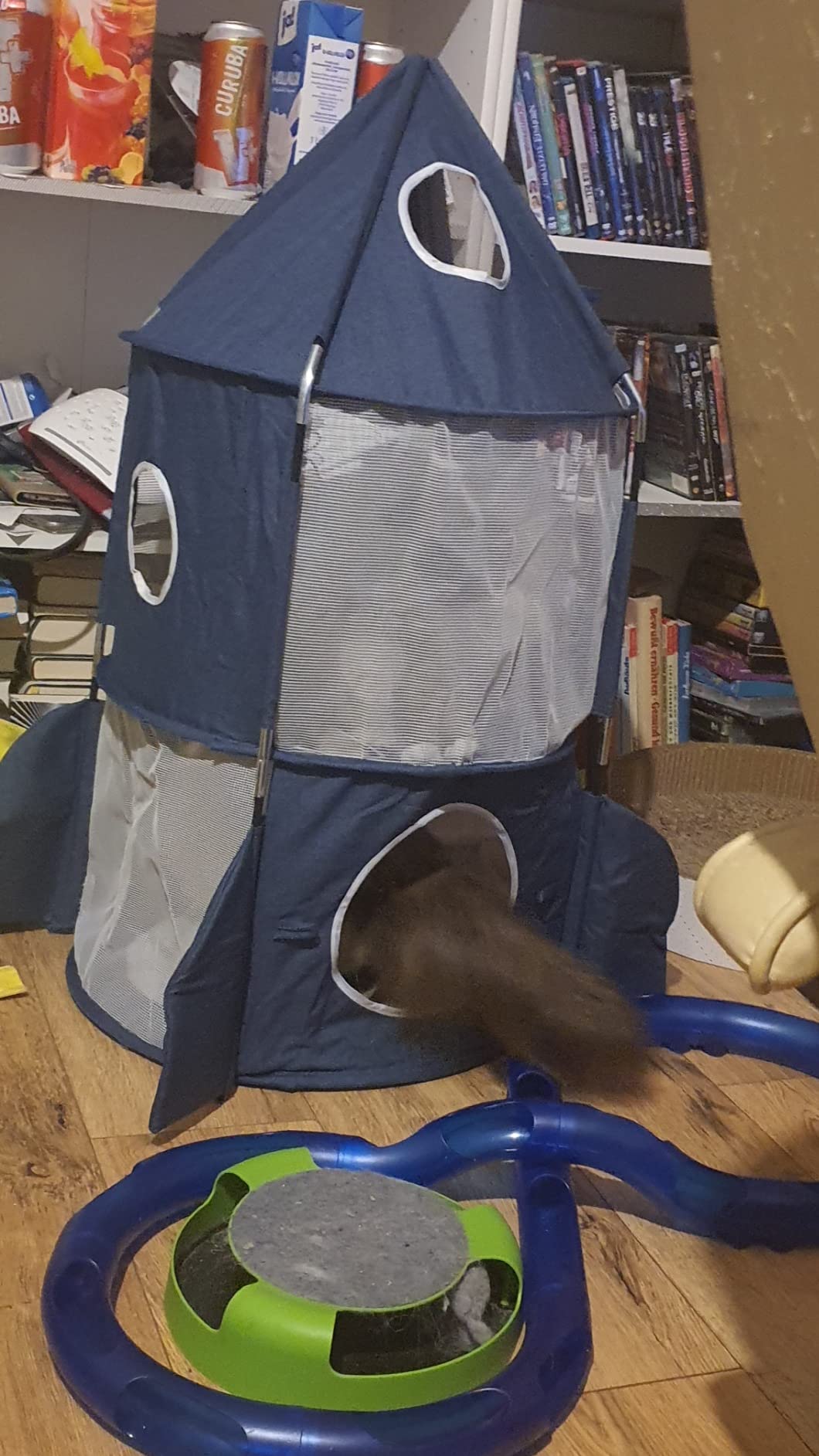 Meine Mimi liebt ihre Rakete