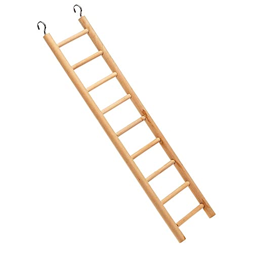 ferplast-holzleiter-escalera-9-x-1-1-x-37-cm-f-r-wellensittiche-und-kakadus image 3