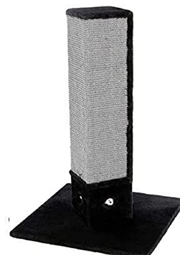 kerbl-pet-kratzs-ule-4-corner-kratzs-ule-schwarz-48-x-48-x-80-cm-aus-holz-pl-sch image 2