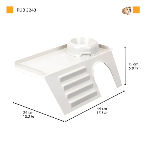 ferplast-madriguera-kleintierhaus-mit-treppe-und-napf-44-x-26-x-15-cm image 8