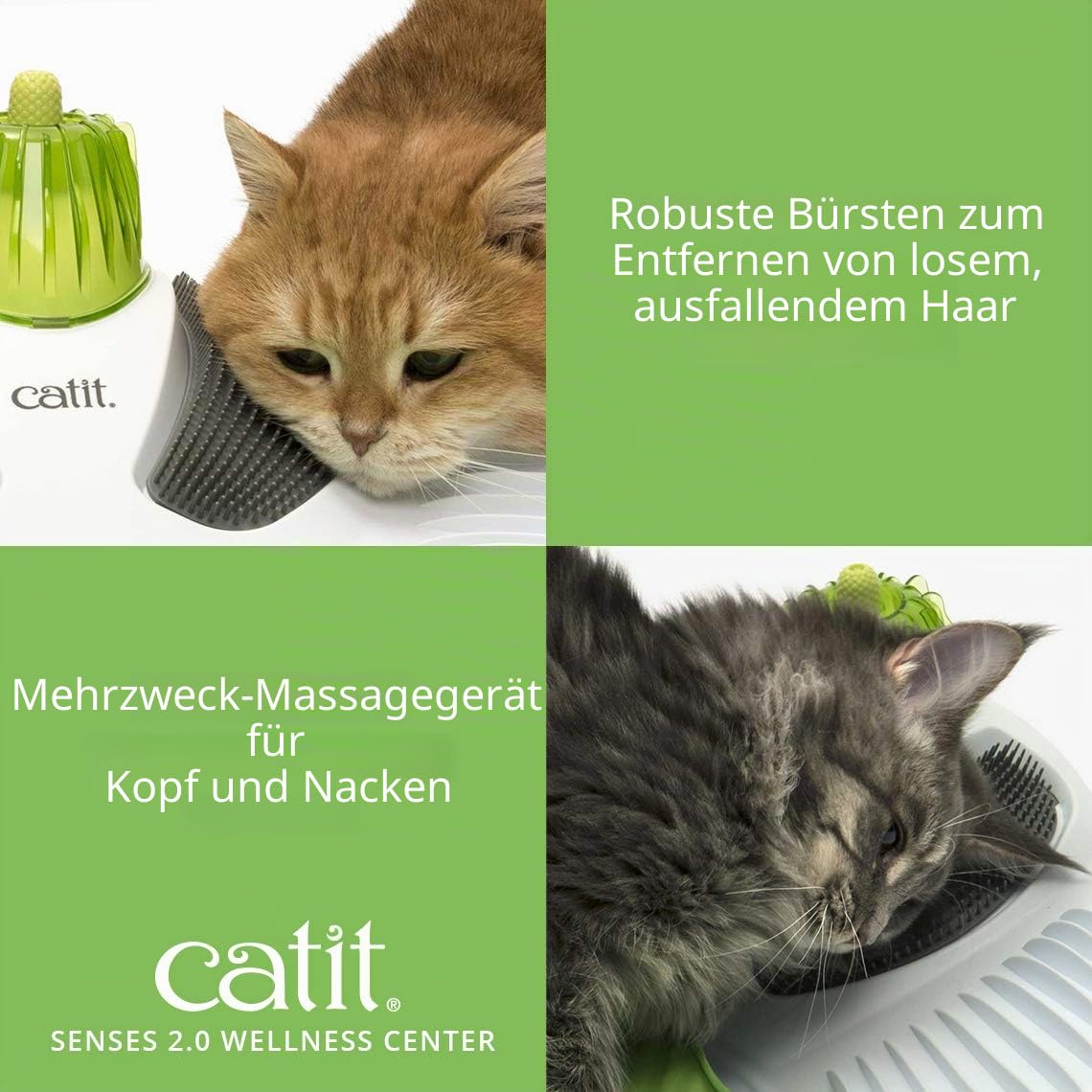 catit-senses-2-0-wellness-center-f-r-katzen-mit-massageb-rsten-und-katzenminze image 3