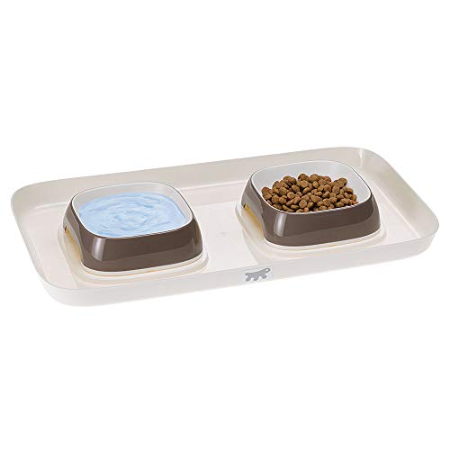 ferplast-glam-tray-futternapf-400-ml-grau-40x23x4-5-cm image 8