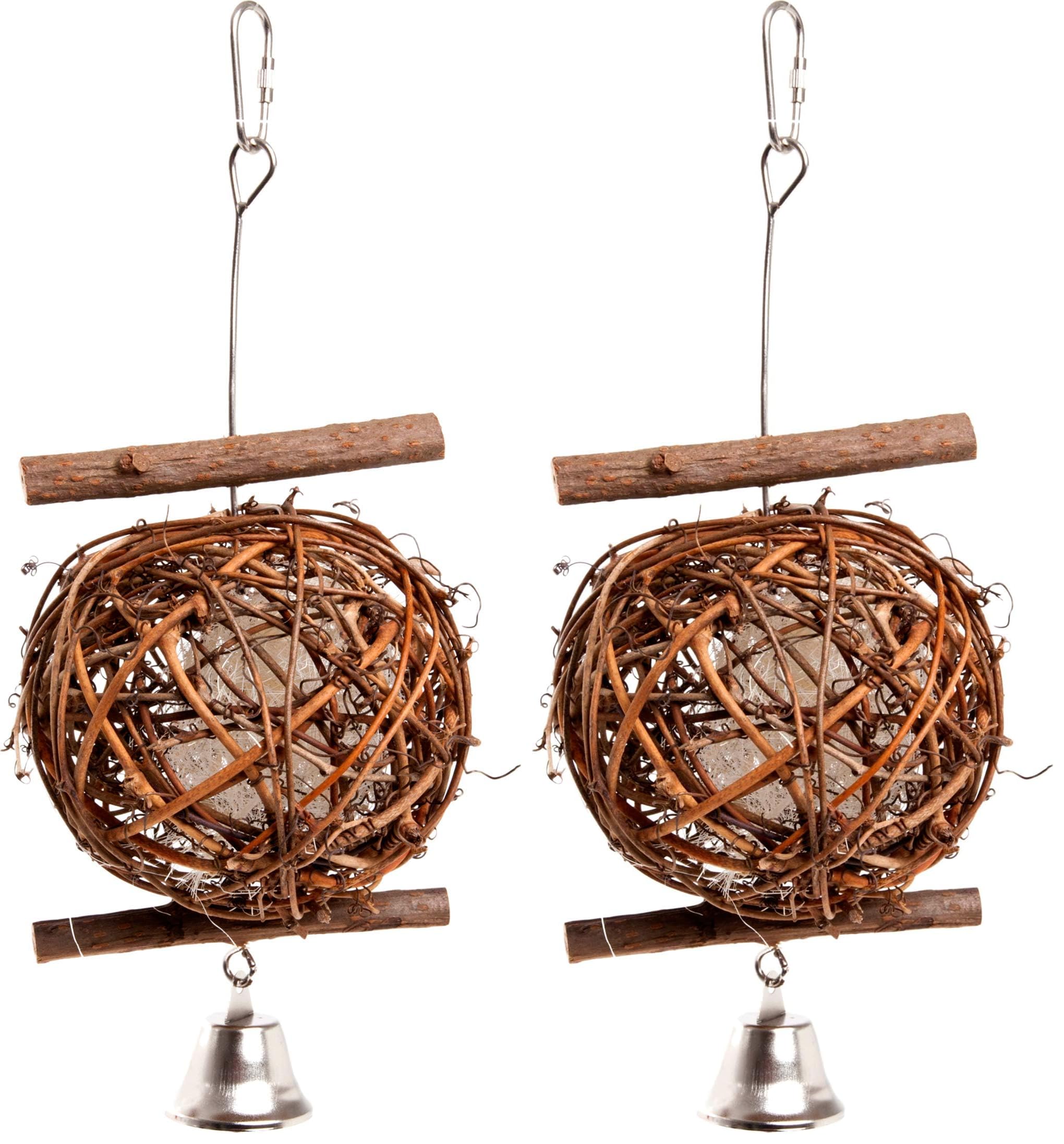 karlie-wooden-bird-ball-vogelspielzeug-50-mm-aus-holz-mit-glocke image 3