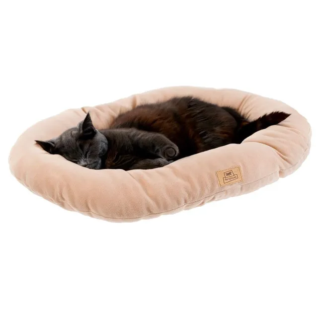 ferplast-relax-microfleece-45-2-hunde-und-katzenkissen-43-x-30-cm-beige image 1