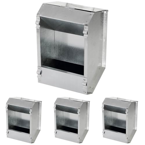 kerbl-pet-futterautomat-3-l-verzinkt-2-fresspl-tze-f-r-kaninchen image 8