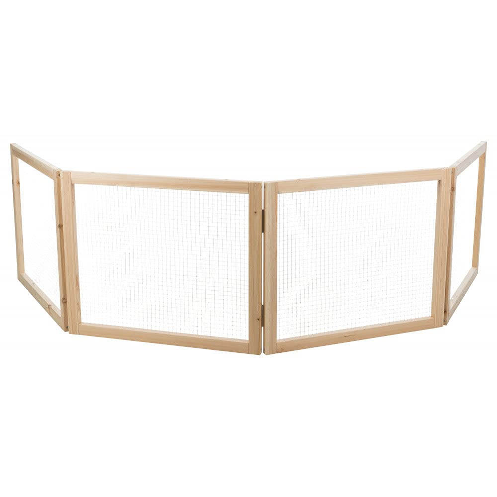 trixie-indoor-freilaufgehege-4-elemente-60-x-50-cm-holz-metall image 1
