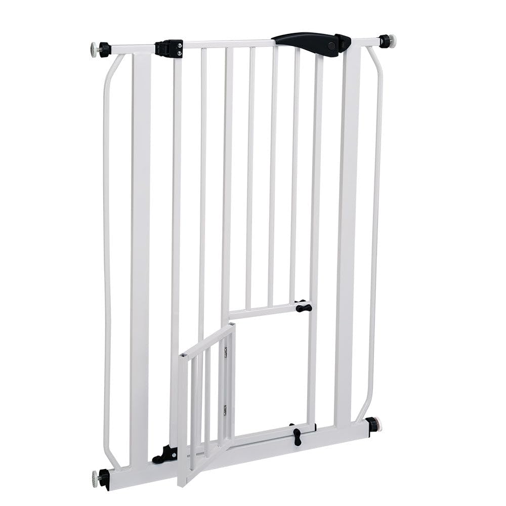 ferplast-pet-gate-t-rschutzgitter-f-r-hunde-und-katzen-73-83-x-h-105-cm-wei image 1