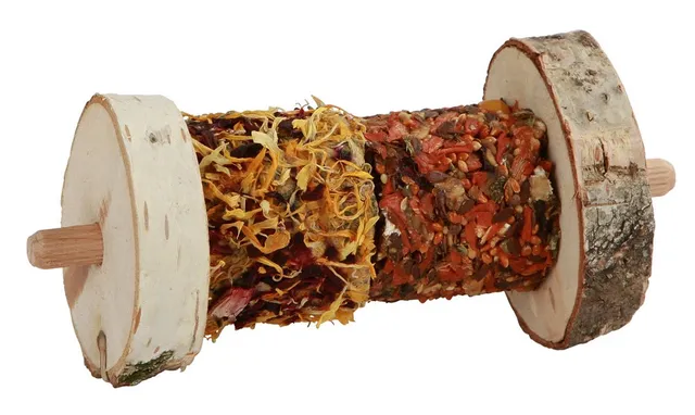 kerbl-pet-native-snacks-rollbuffet-auf-holzspie-11x6-cm-2er-pack-2x0-1-kg image 1