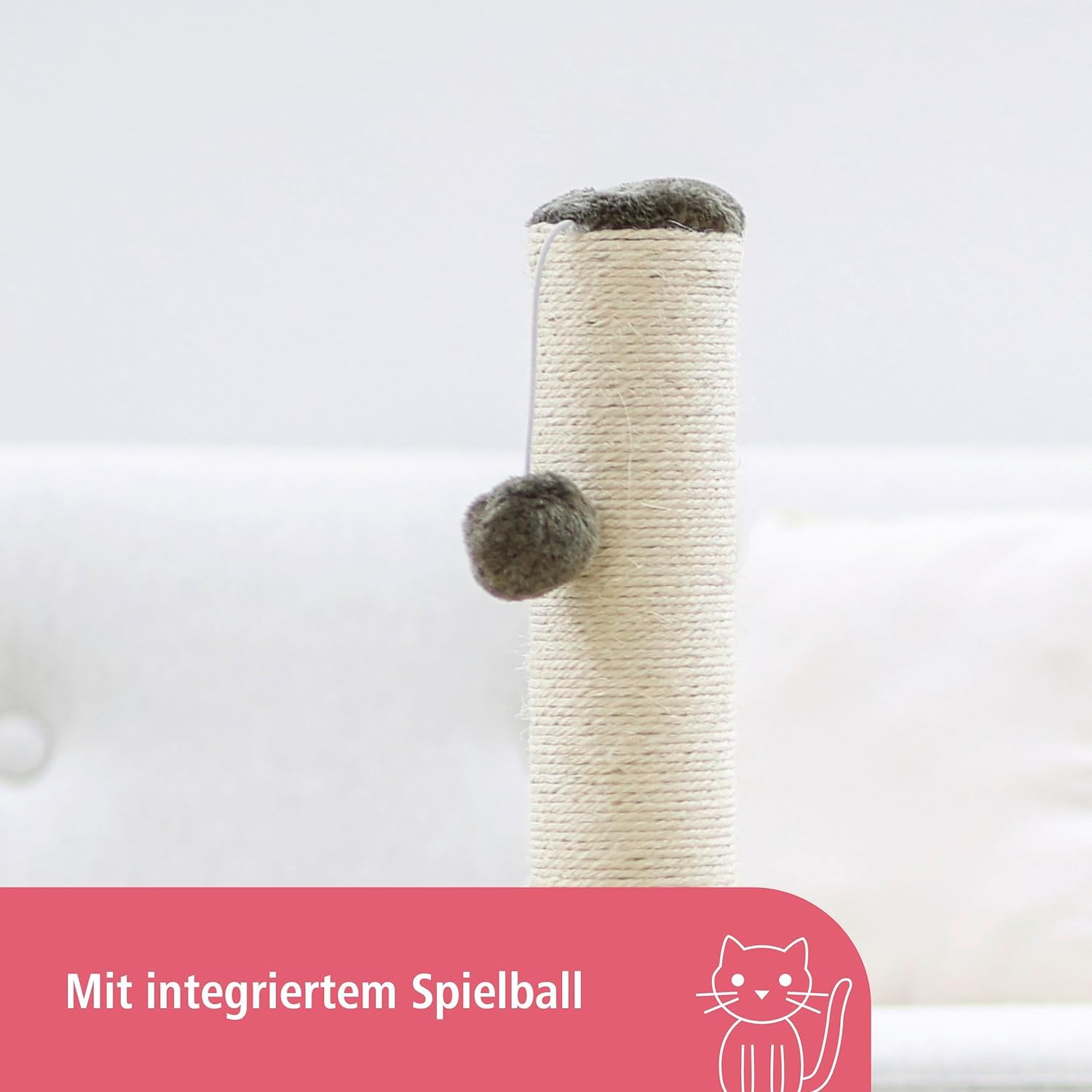 kerbl-pet-kratzs-ule-opal-maxi-kratzbaum-38-x-38-x-78-cm-in-grau image 4