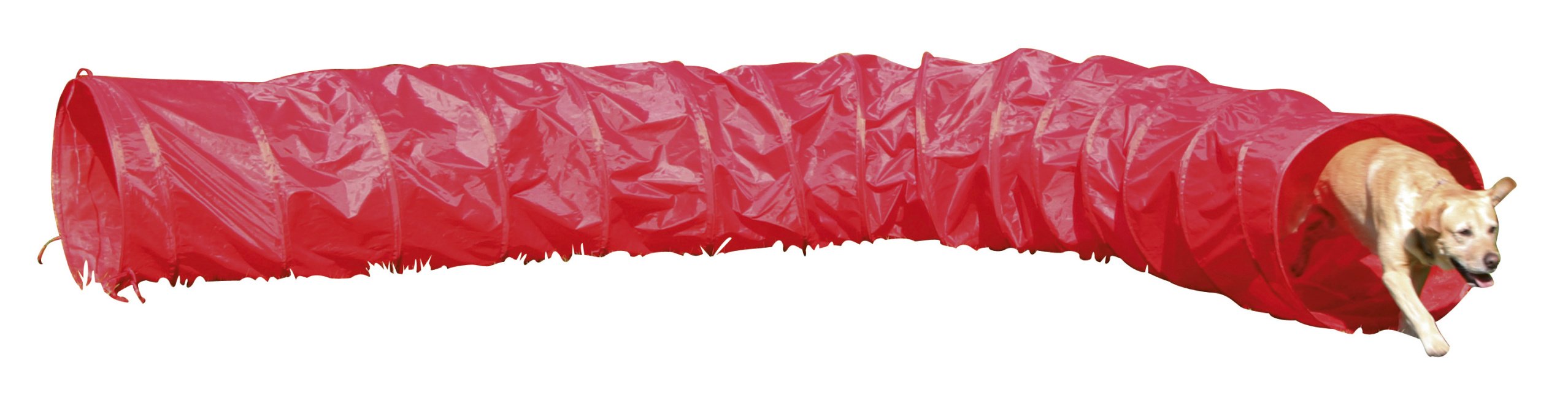 kerbl-pet-agility-hundetunnel-5-m-x-60-cm-rot image 2
