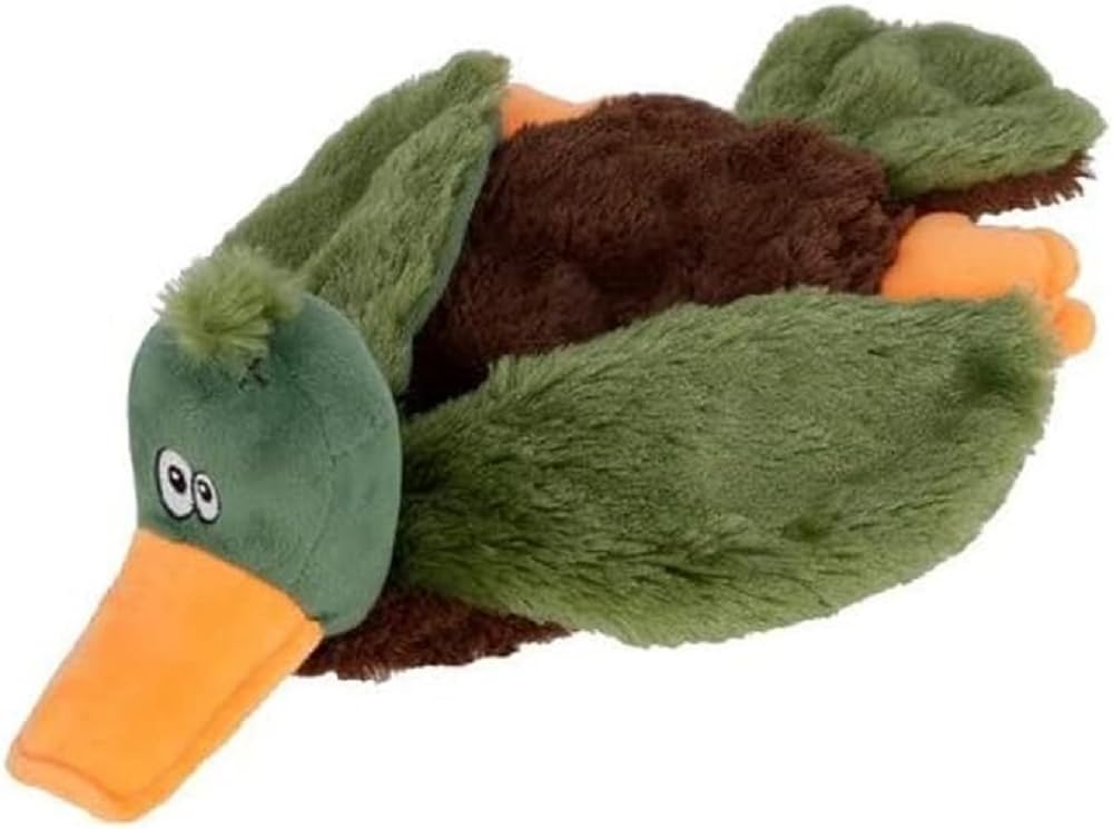 kerbl-pet-hundespielzeug-ente-dagobert-polyester-mit-knisterpapier image 1