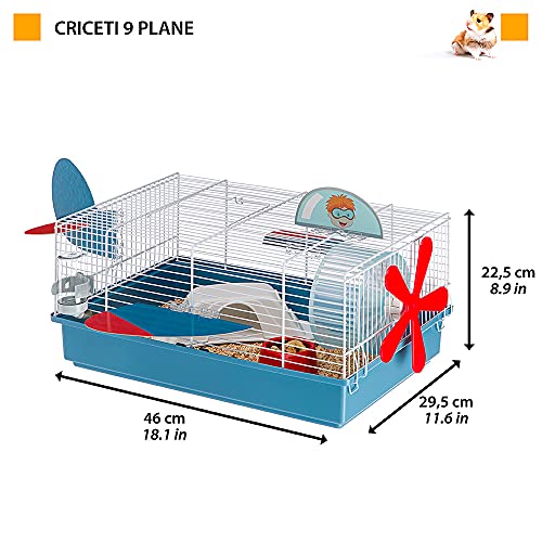 ferplast-criceti-9-plane-hamsterk-fig-mit-zubeh-r-46-x-29-5-x-23-cm image 4